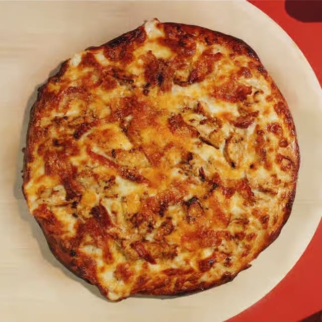 Chicken Bacon Ranch Pizza.