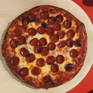 Large Cheese & One Item Pizza Combo with Wings